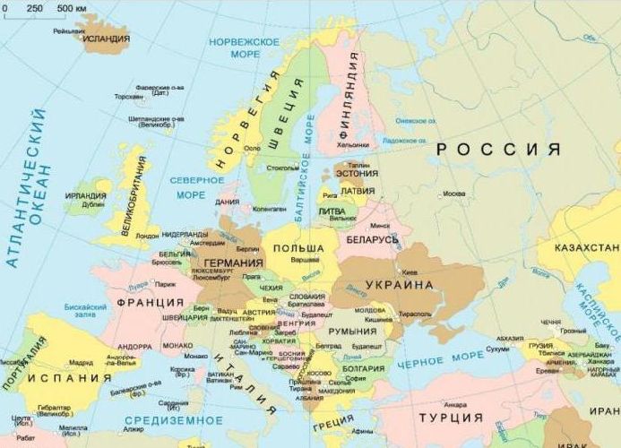 Страны Центральной и Восточной Европы