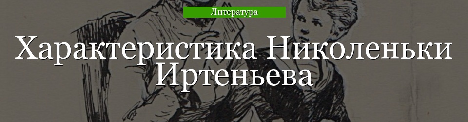 Характеристика Николеньки Иртеньева