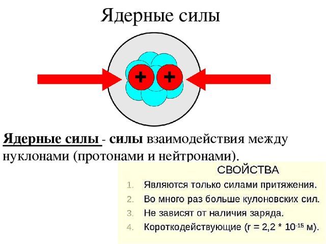 Ядерные силы