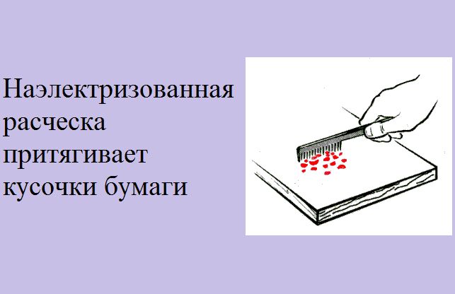 Как наэлектризовать бумагу. Электризация бумаги. Наэлектризованная расческа. Наэлектризованная расческа и кусочки бумаги. Электризация Расчески.