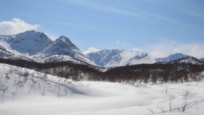 Срединный хребет, Камчатский край