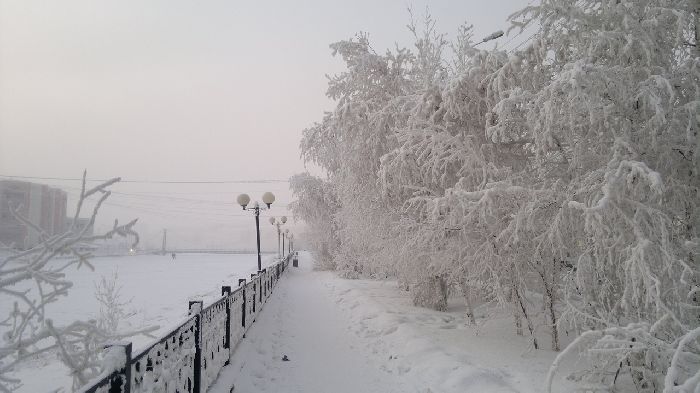 Якутск зимой