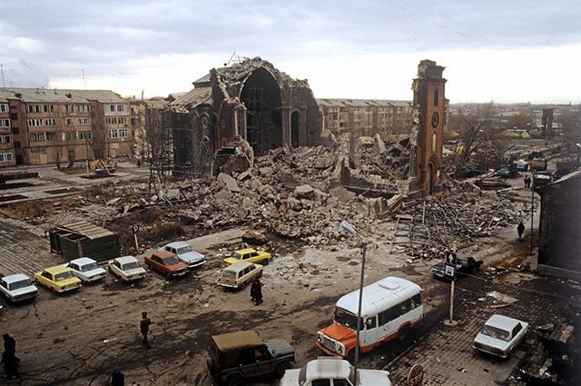 Спитакское землетрясение 1988 года, Армения