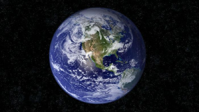 Вид Земли из космоса