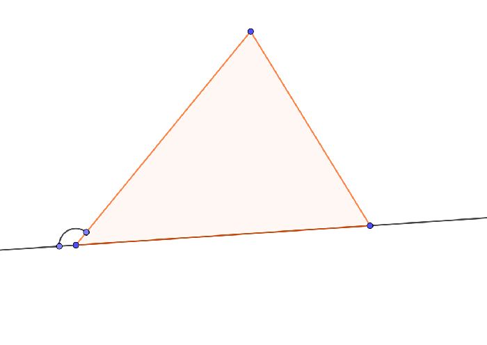 Внешний угол треугольника определение свойство