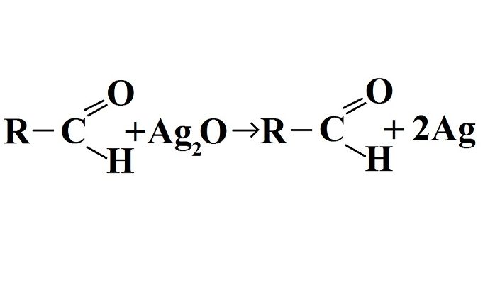 Оксид серебра формула. Реакция серебряного зеркала с альдегидом. Реакция серебряного зеркала формула. Реакция серебряного зеркала с альдегидом уравнение. Ацетальдегид реакция серебряного зеркала.