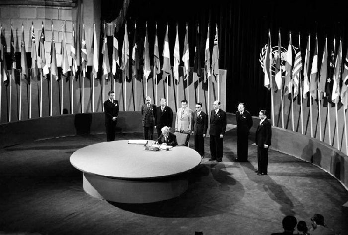 Создание ООН 1945
