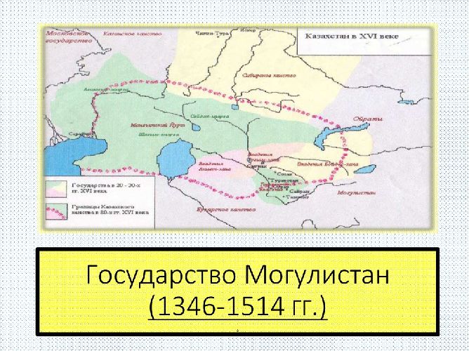 Могулистан – столица, территория государства, основатель кратко