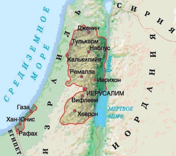 Реферат: История Палестины