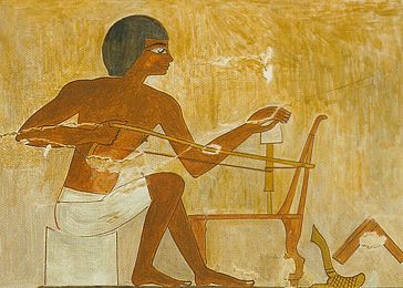 Столяр в Древнем Египте