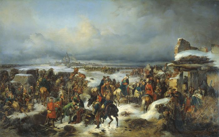Наступление русских в 1757-1761