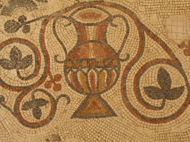 Образец византийской мозаики