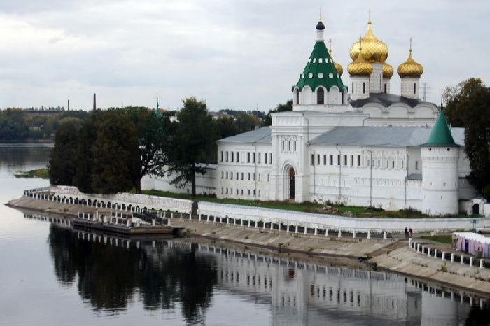 Ипатьевский монастырь кострома рисунок