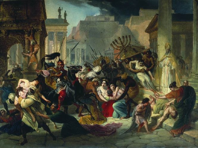 Разграбление Рима вандалами