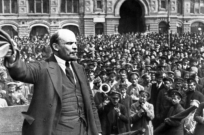 Владимир Ленин, 1917 г.