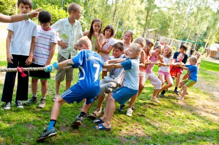 Отряд в лагере Отряд в лагере