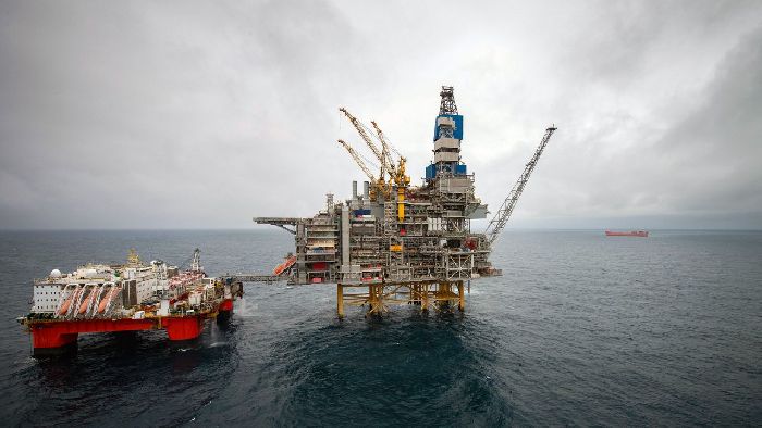 Добыча нефти в Северном море Добыча нефти в Северном море