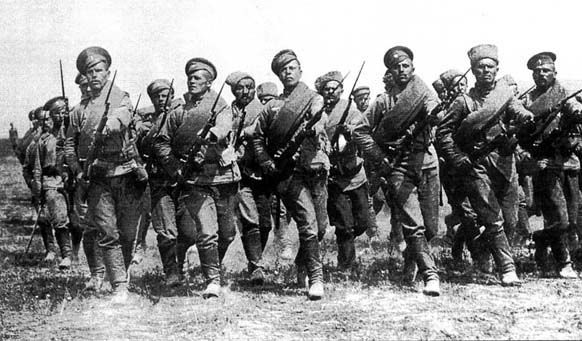 Русские солдаты в Первой мировой войне