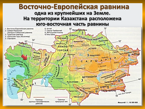 В какой стране находится восточная равнина. Где находится Восточно-европейская равнина на карте Европы. Равнины Казахстана на карте. Физико-географическое районирование Казахстана карта. Туранская низменность на карте Евразии.