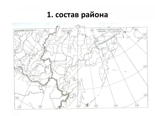 Дальний восток презентация 8 класс