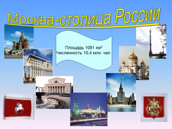 Презентация города москва