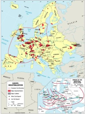 Крупные бассейны полезных ископаемых в европе
