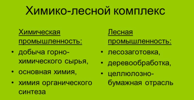 Доклад по теме Химико-лесные базы России