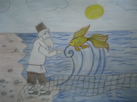 Сказка О Золотой Рыбке Сочинение 5 Класс