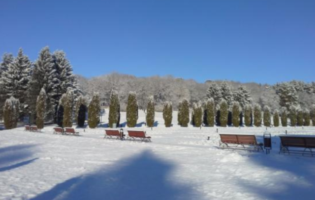Национальный парк «Кисловодск» зимой