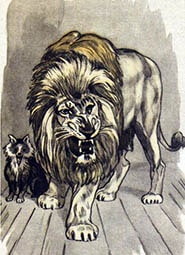 Краткое содержание «Лев и собачка»