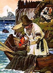 Краткое содержание «Сказка о рыбаке и рыбке»