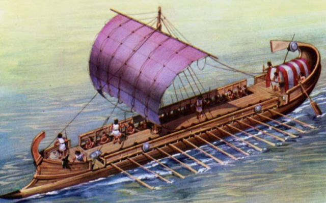 Финикийские корабли