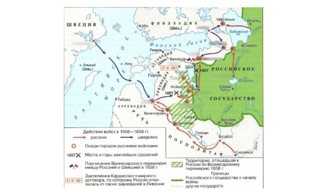 Русско-шведская война 1656–1658