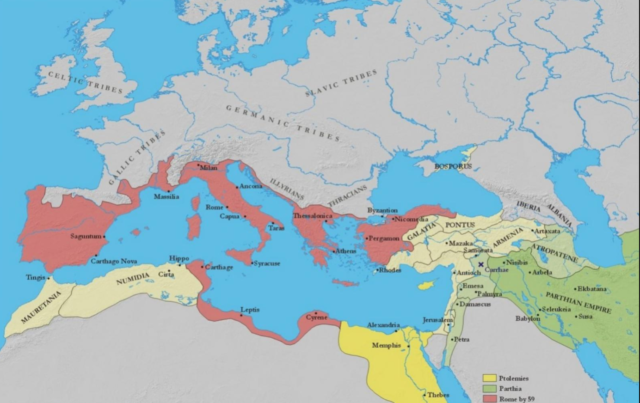 Римская республика. I век до н. э.